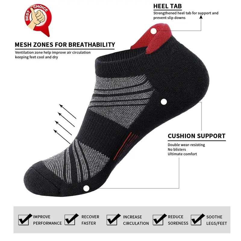 Features of Best West Biking Quick-Dry Short Cycling Socks in Kenya