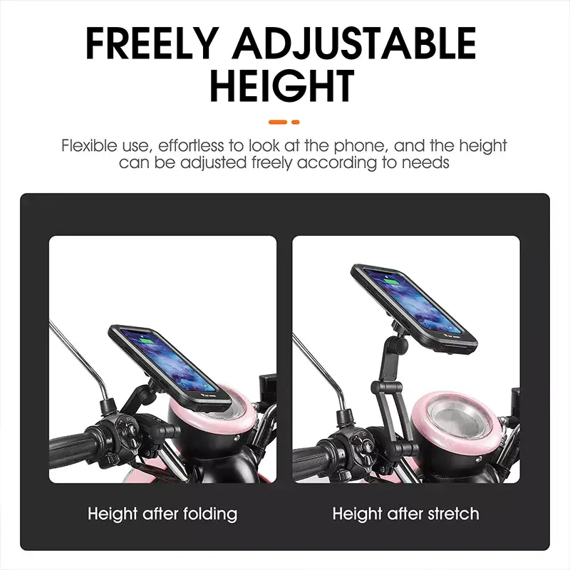 Freely Adjustable West Biking Long Arm Adjustable Bike Phone Holder at Bike Shop Kenya