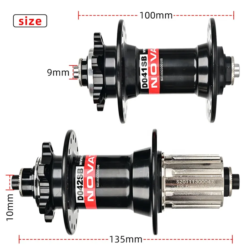 Buy NOVATEC Front Rear Hub D041SB 42SB KENYA BIKE