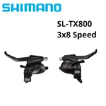 Genuine Shimano Tounery ST-TX800 TX EZ FIRE PLUS Shift/Brake Lever 3x8-spee MTB Shifting Levers Set 24 Speed Shifter