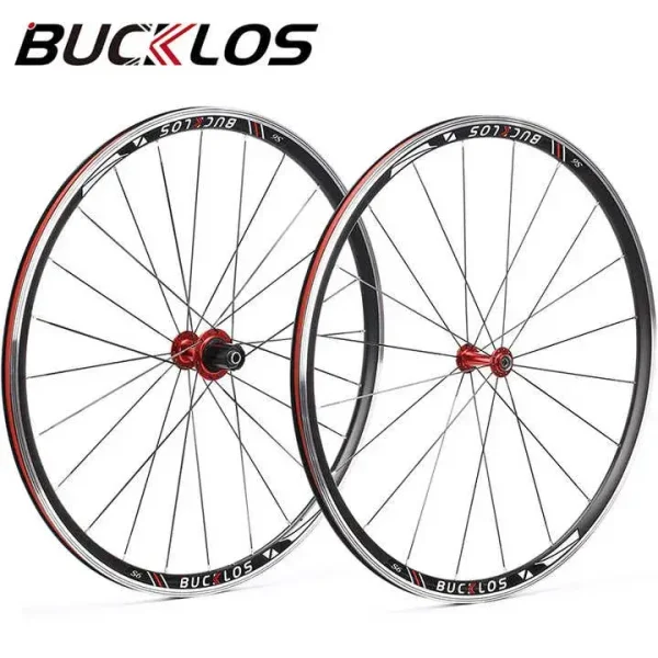 BUCKLOS 700C Road Bike Wheelset with Quick Release V Brake Front Rear Wheels, 7891011 Speed in Kenya