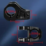 BUCKLOS Ultra-Light MTB Stem, CNC Aluminum Alloy Downhill Handlebar Stem