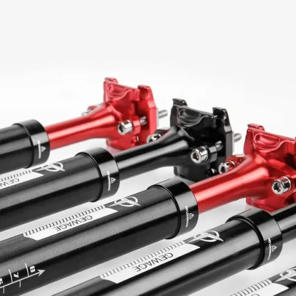 GEWAGE Aluminum Alloy Adjustable Bike Seatpost with Shock Absorber