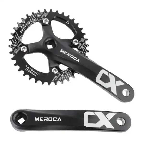 MEROCA MTB 170mm Square Hole 104BCD Bicycle Crank Compatible with 891011 Speed Bike Crank in Kenya