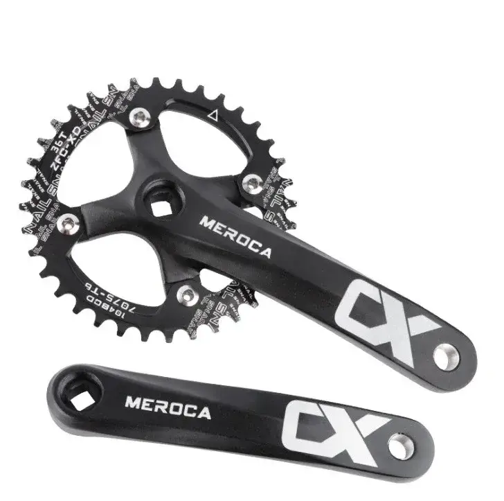 MEROCA MTB 170mm Square Hole 104BCD Bicycle Crank Compatible with 891011 Speed Bike Crank in Kenya