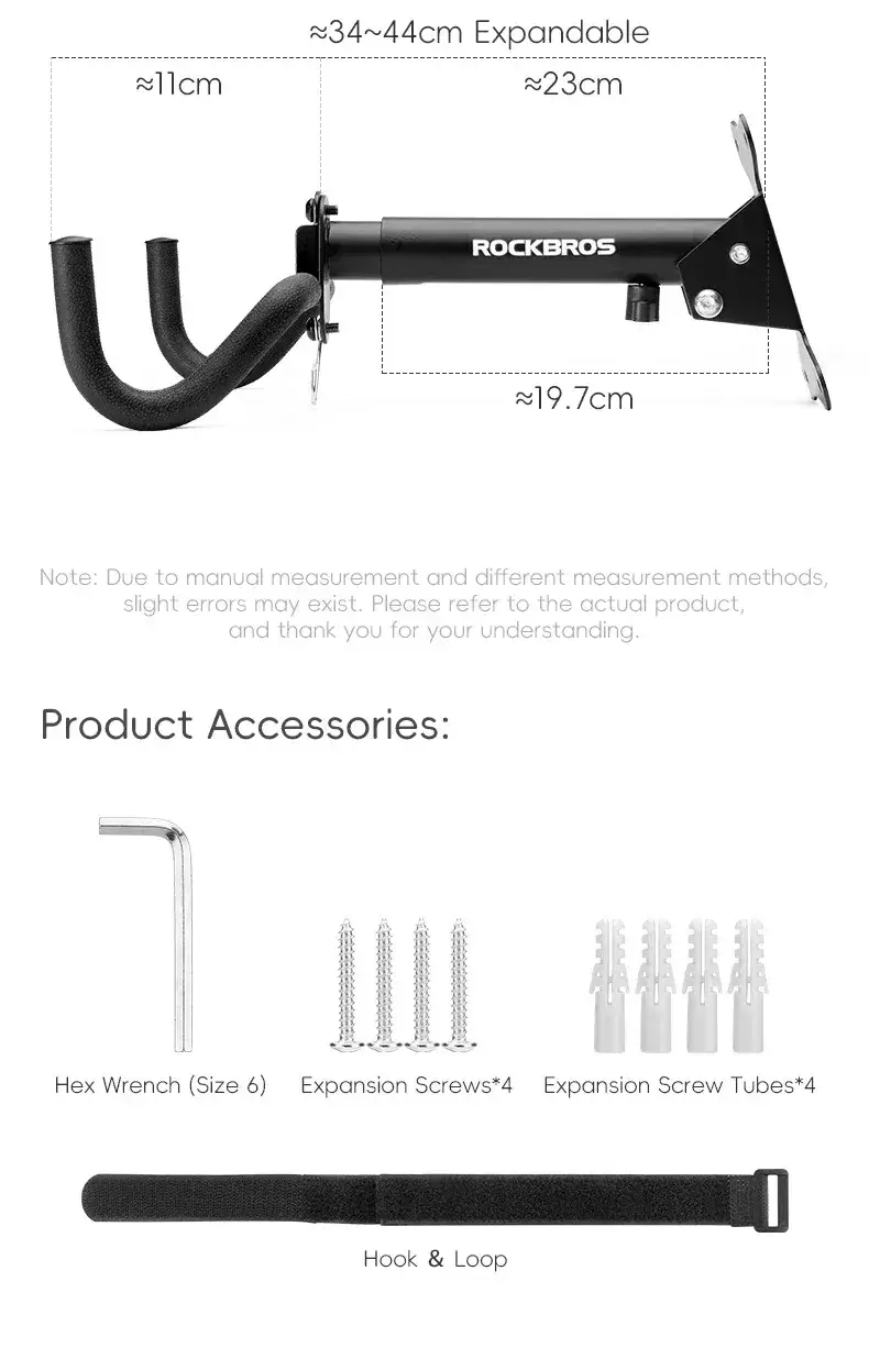 ROCKBROS Adjustable wall mount Bike rack in Kenya