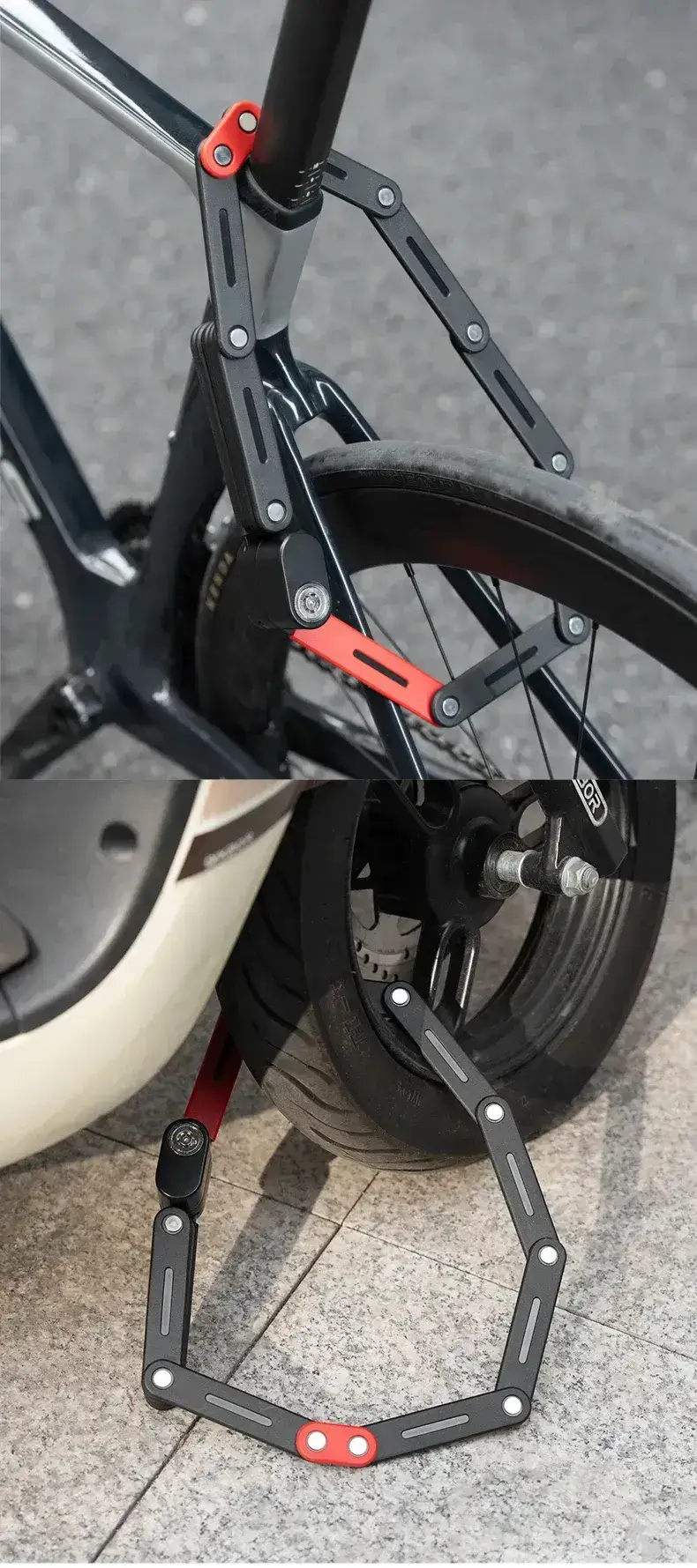 ROCKBROS Anti-Theft Foldable Bike Lock in Kenya