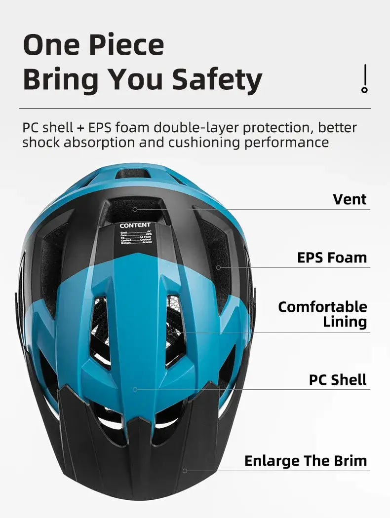 ROCKBROS Detachable Mountain Bike Cycling Helmet in Kenya