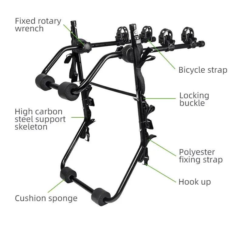 ROCKBROS Foldable Car Bike Carrier Rack in Kenya