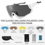 ROCKBROS Polarized Cycling Glasses, Windproof Eyewear for Sports in Kenya