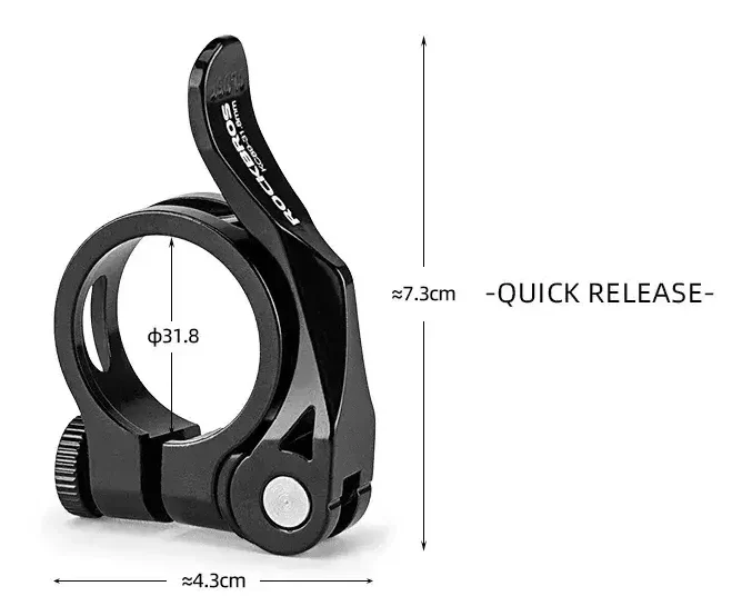 ROCKBROS Quick- Release Aluminum Alloy Bicycle Seat Post Clamp in Kenya