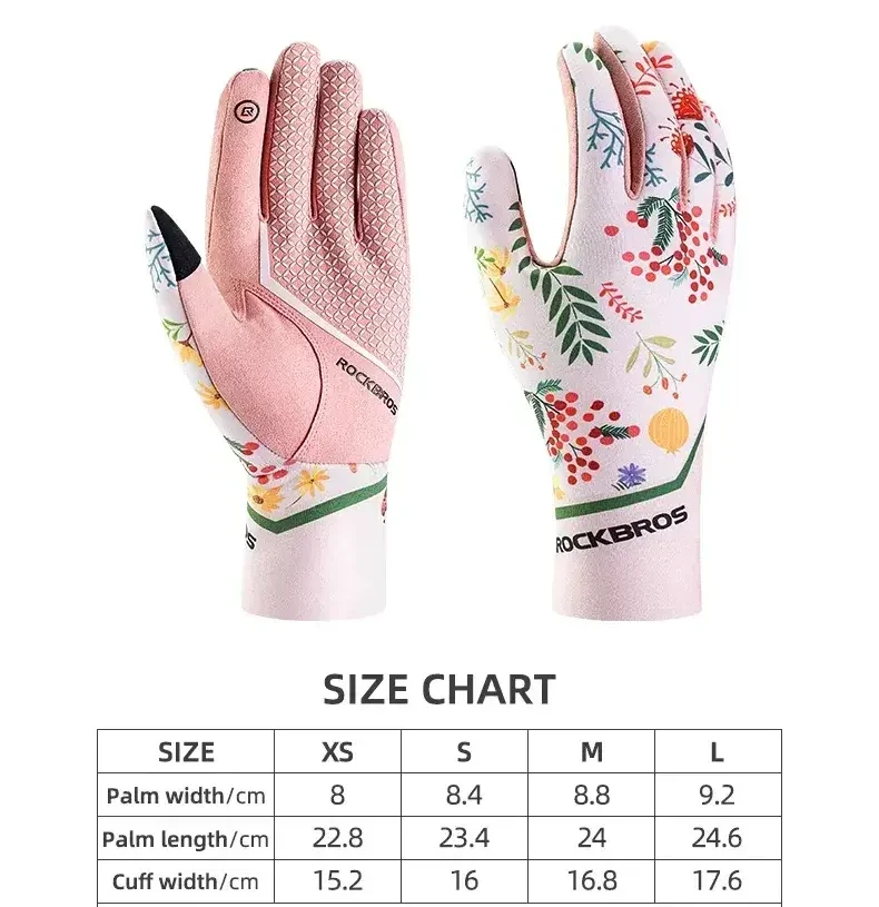 ROCKBROS women's customized winter cycling gloves in Kenya