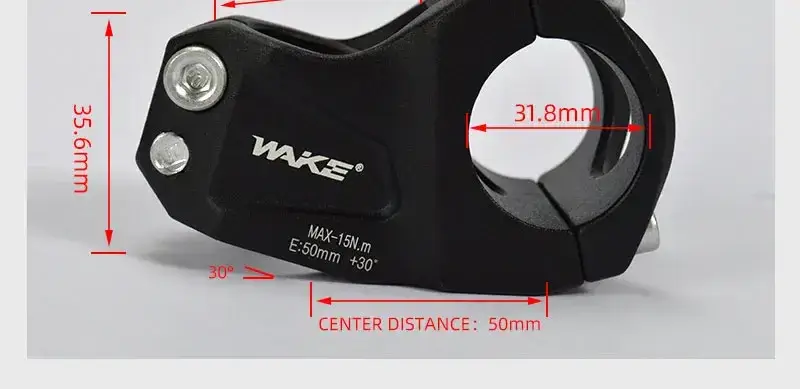 WAKE 31.8828.650mm Mountain Bike Standpipe