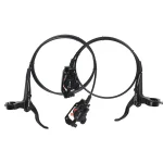 BUCKLOS Bicycle Hydraulic Disc Brake Kit, Levers, Cables, Pads for 160mm Rotor