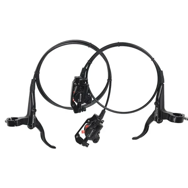 BUCKLOS Bicycle Hydraulic Disc Brake Kit, Levers, Cables, Pads for 160mm Rotor