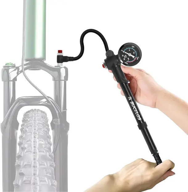 BUCKLOS Front Fork Shock Pump 300PSI + Tire Pump