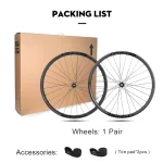 Bike Shop TOSEEK 29er Carbon Fiber MTB Bicycle Wheel Set