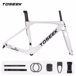 Components of TOSEEK Carbon Road Bike Frame Set at Bike shop Nairobi