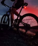 Bright ROCKBROS Intelligent Start & Stop Bike Brake LED Light