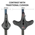 large size bike seat WEST BIKING Super Comfort Wide Soft Bicycle Saddle
