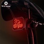 West Biking Customizable DIY Pixel Bike Taillight with Team Synchronization