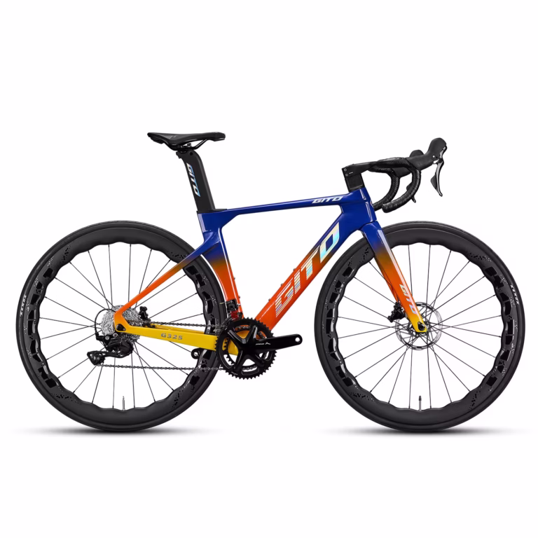 GITO G325 Wave Profile Carbon Wheelset Road Bike