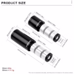 Dimensions of RIDERACE Bike Handlebar Stem Riser Height Extender